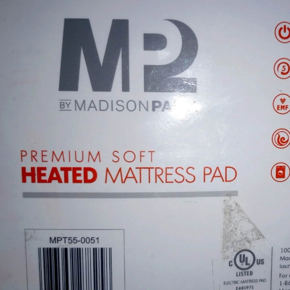 Madison Park Heated Mattress Pad
